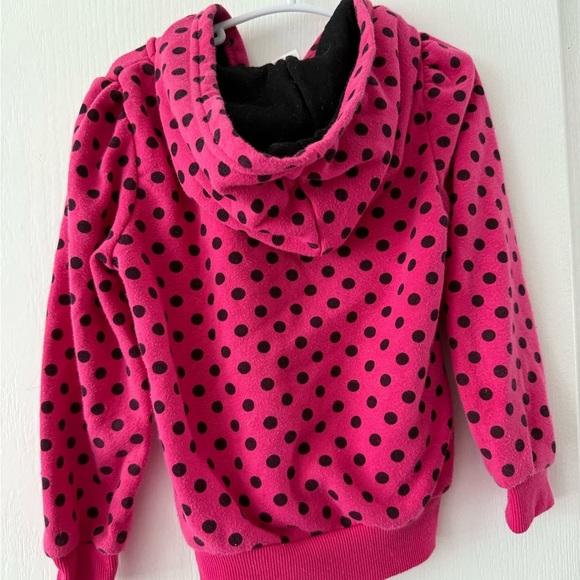 Hello Kitty Pink and Black Polka Dot Hoodie - Picture 6 of 6